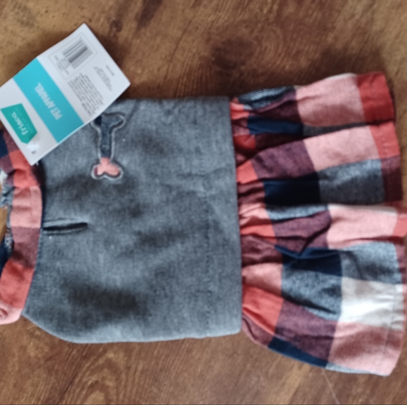 Frisco x-small plaid dog dress - Picture 2 of 4